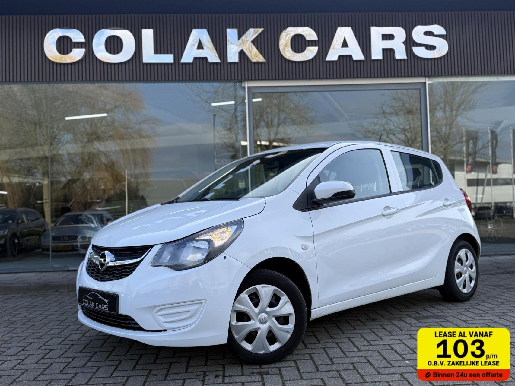 Opel KARL 1.0 ecoFLEX 120 jaar Edition-NAP-Garantie, Auto's, 839 kg, Start-stop-systeem, Gebruikt, Euro 6