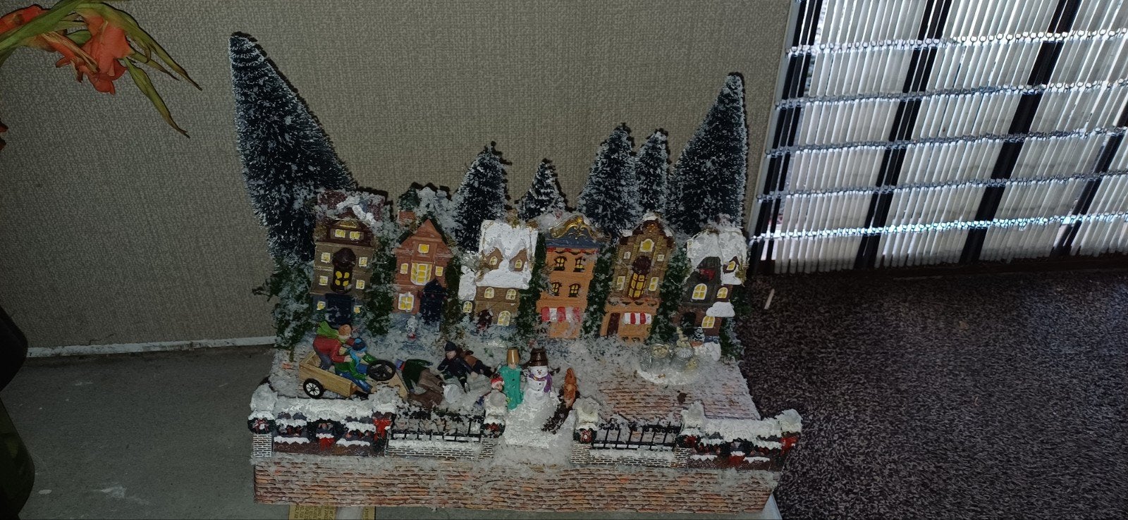 kersthuisjes met verlichting display, Diversen, Kerst, Ophalen