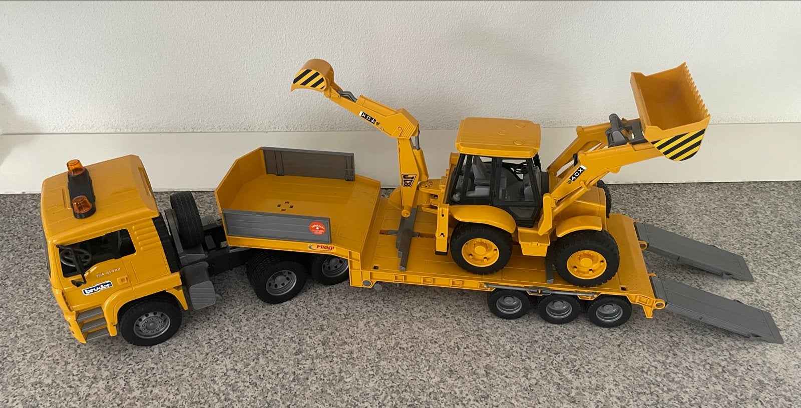 Te koop, set Bruder., Ophalen of Verzenden, Zo goed als nieuw