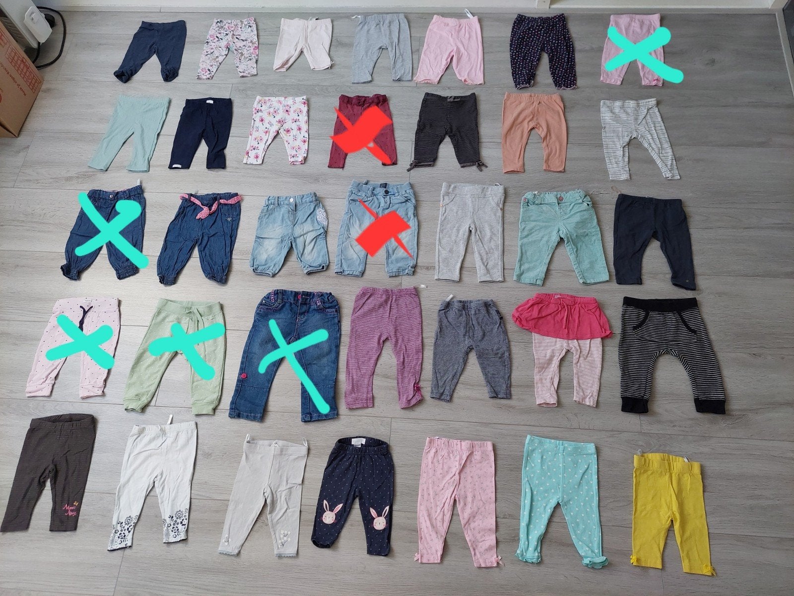 Lange broeken maat 68 meisje leggings legging broekjes, Ophalen of Verzenden, Zo goed als nieuw, Meisje, Broekje
