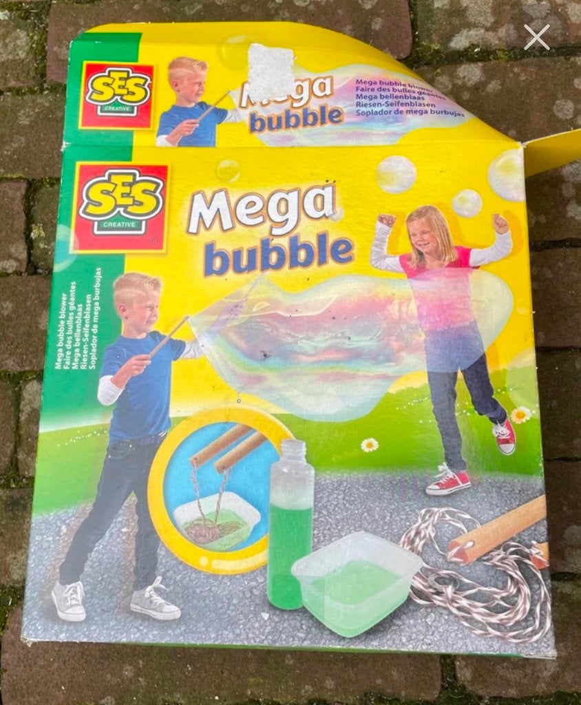 Mega bubble bellenblaas bellenblaasset, Ophalen of Verzenden