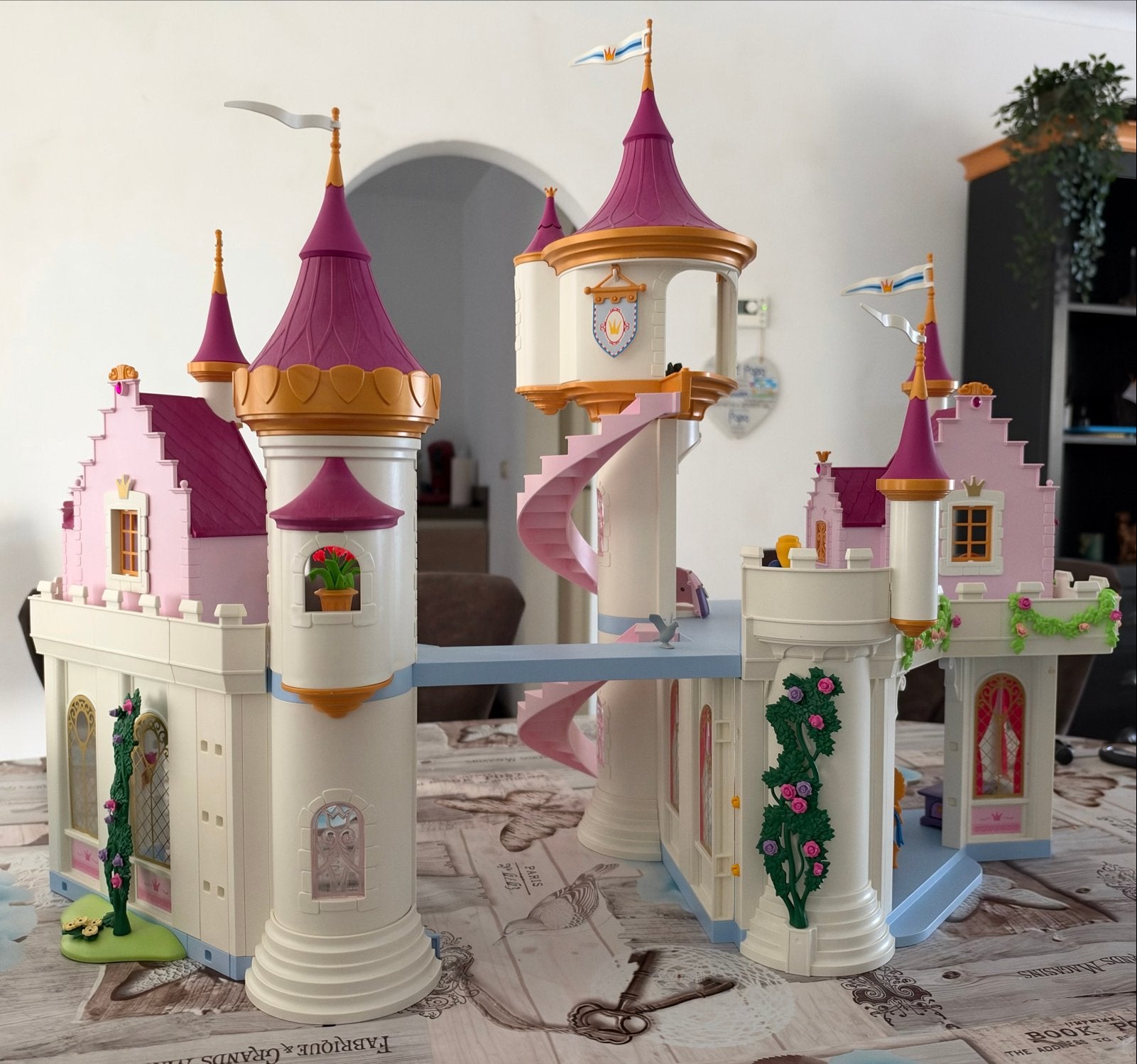 Playmobil Prinsessenkasteel met Figuren & Accessoires, Gebruikt, Complete set, Ophalen of Verzenden, Kasteel/Fort