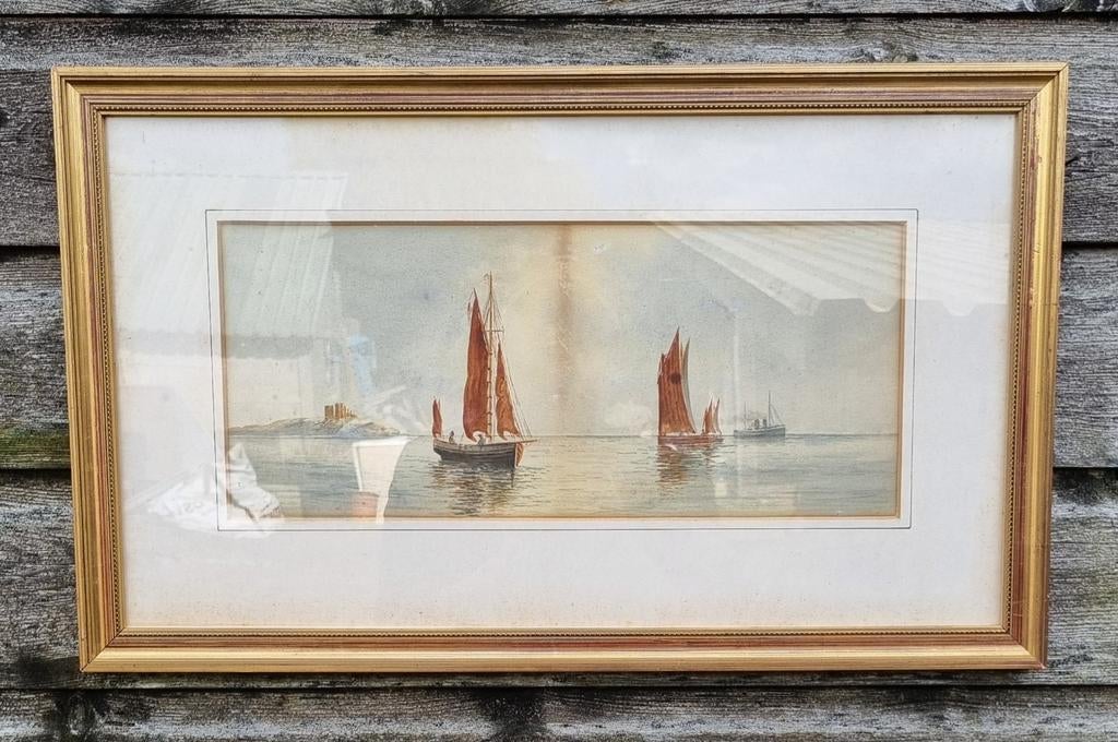 Schilderij, Antiek en Kunst, Kunst | Etsen en Gravures, Ophalen of Verzenden
