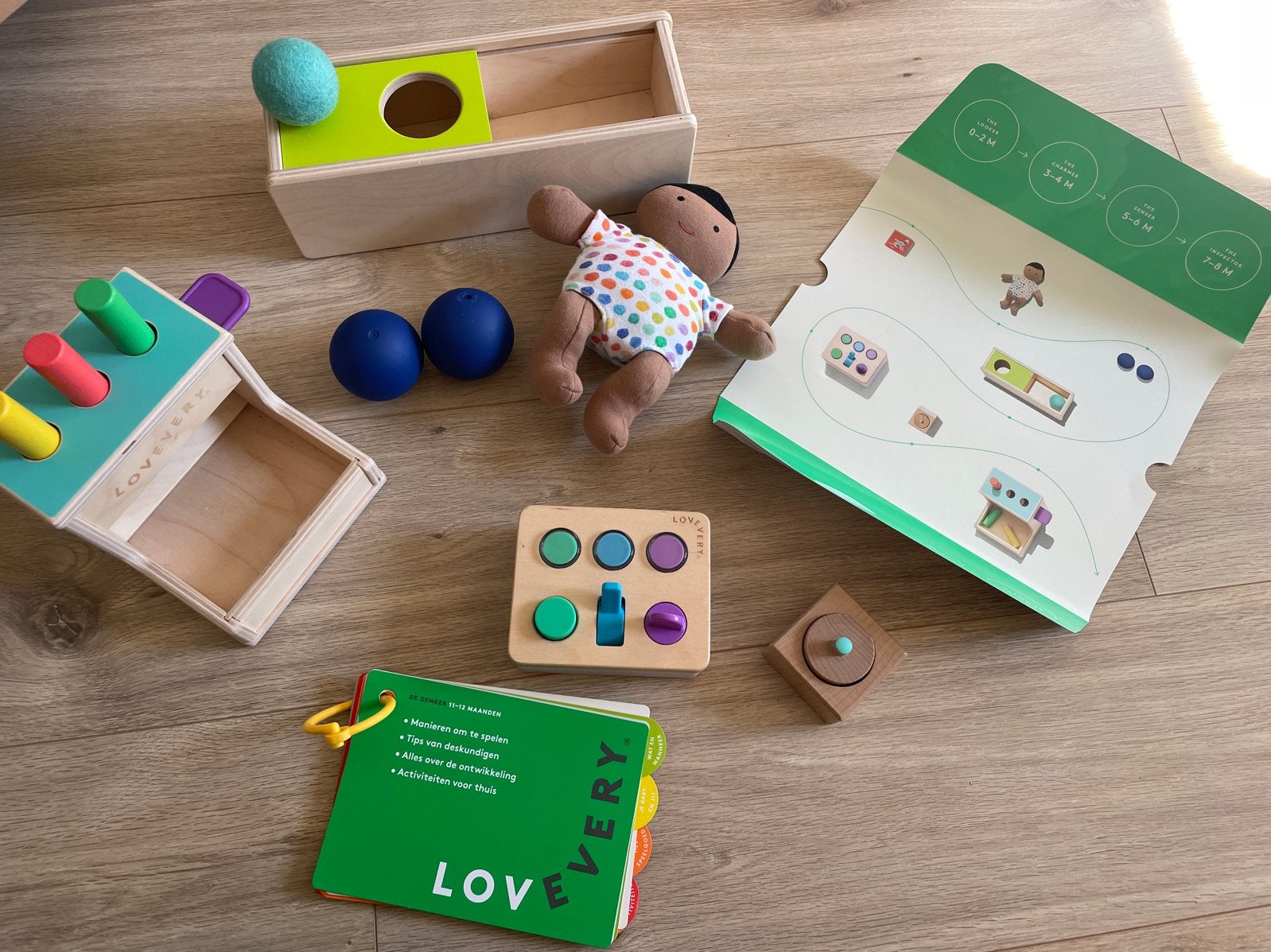 Lovevery The Thinker Play Kit (11-12 maanden), Ophalen of Verzenden, Zo goed als nieuw, Overige typen