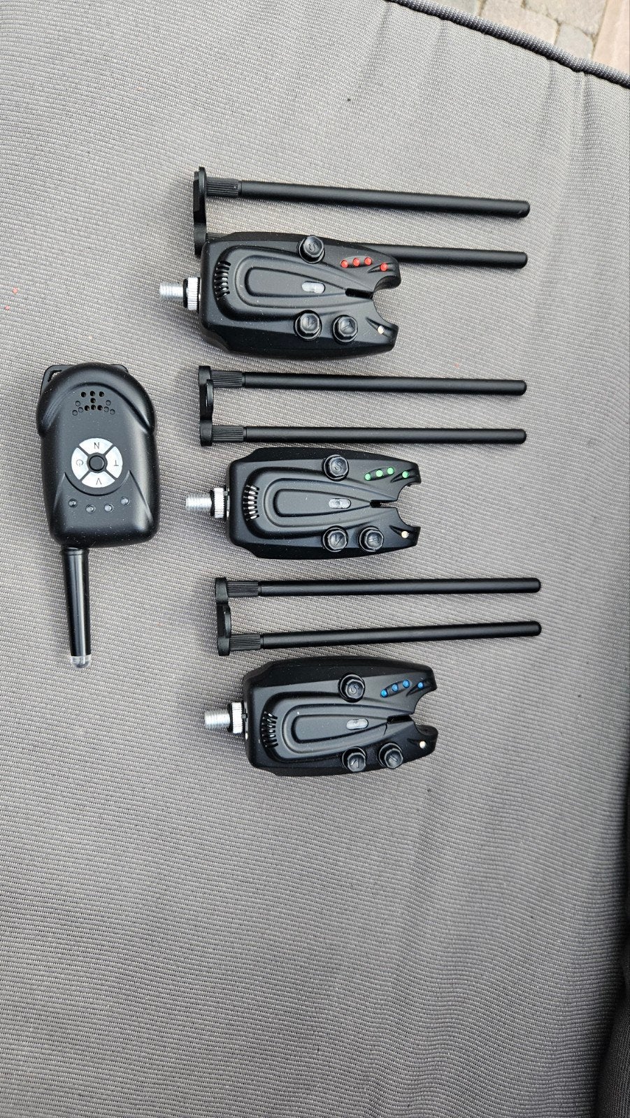 3+1 beetmelders + ontvanger, Ophalen