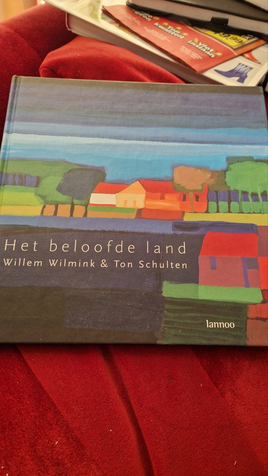 Willem Wilmink/ ton schulten - Het beloofde land, Ophalen, Zo goed als nieuw, Willem Wilmink