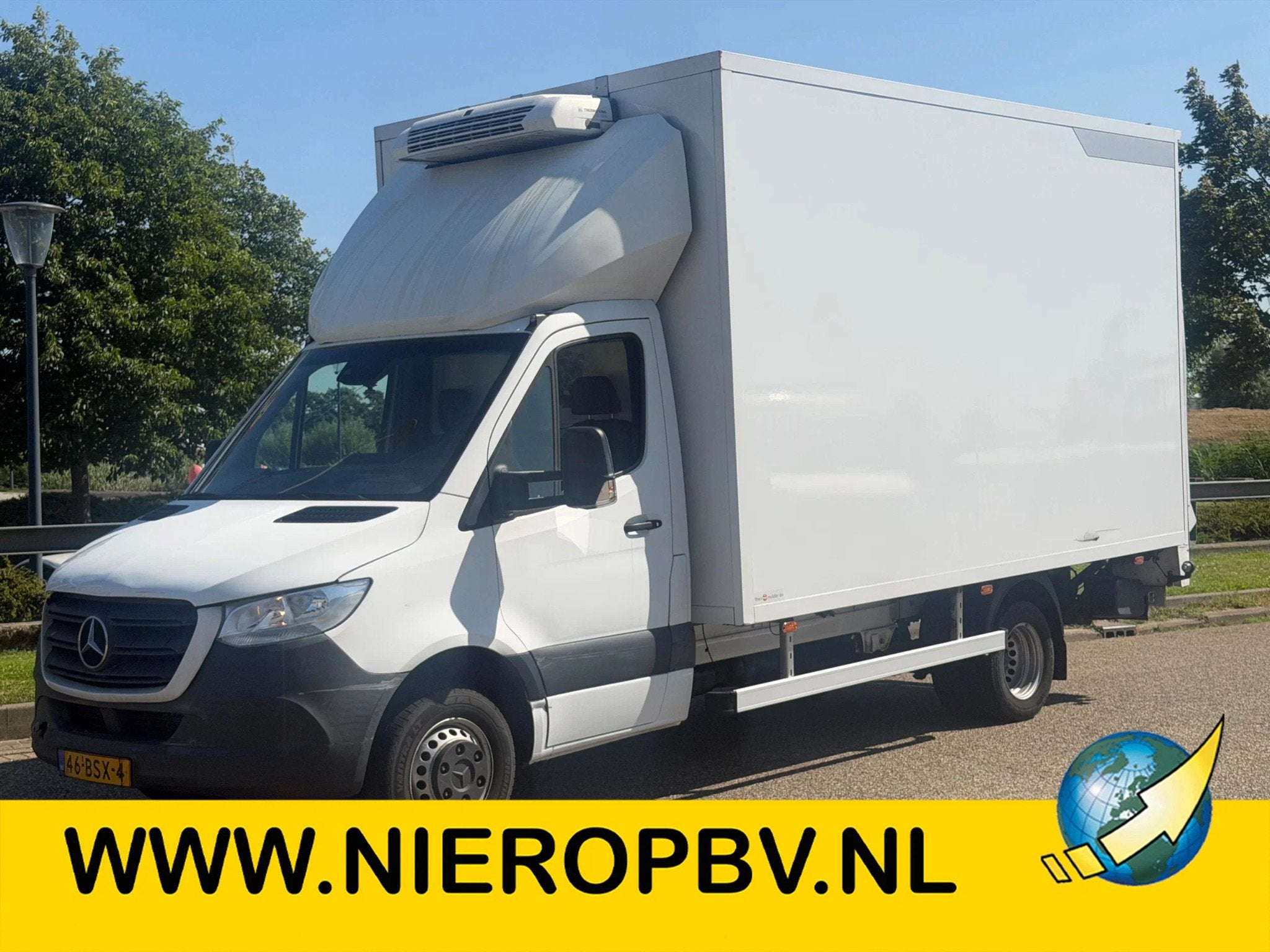 Mercedes-Benz Sprinter 516 CDI Bakwagen Koelwagen Thermoking, Automaat, Achterwielaandrijving, Gebruikt, Euro 6