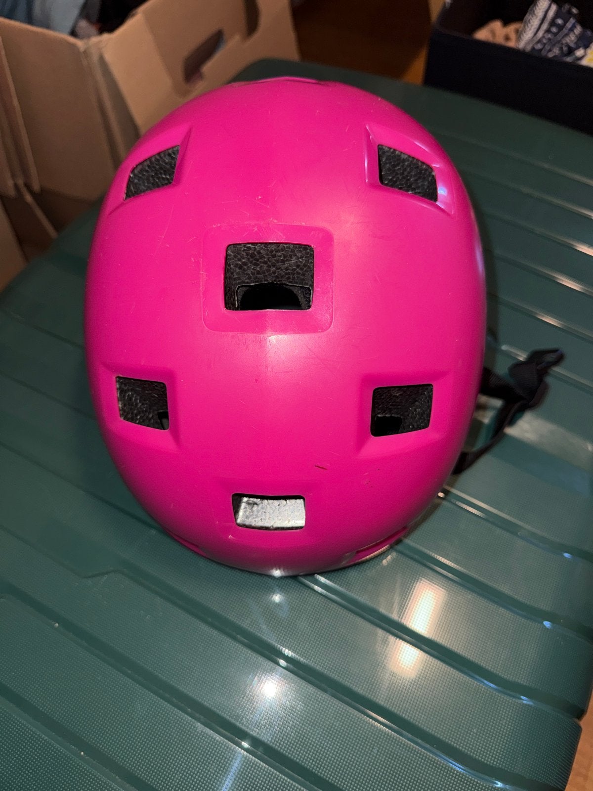 Roze fietshelm voor kinderen - Zo goed als nieuw, Ophalen, Zo goed als nieuw, Overige maten, Jongen of Meisje
