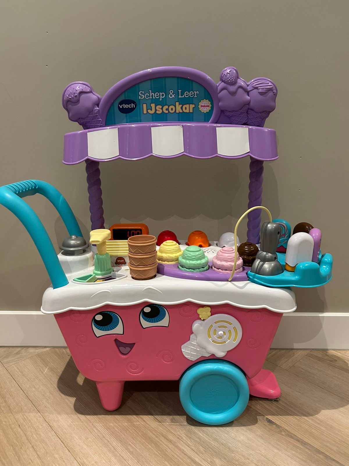 Ijscokar Vtech, Kinderen en Baby's, Ophalen, Zo goed als nieuw, Jongen of Meisje