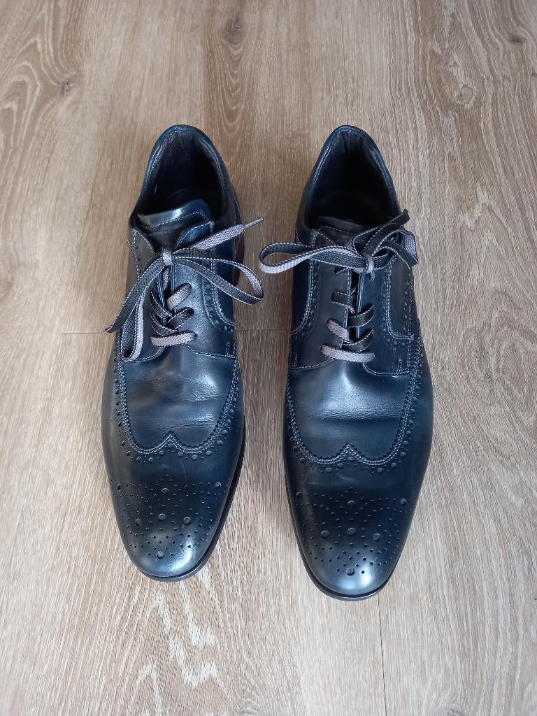 Heren veterschoenen van Giorgio maat 44, Kleding | Heren, Schoenen, Ophalen of Verzenden, Nieuw, Blauw