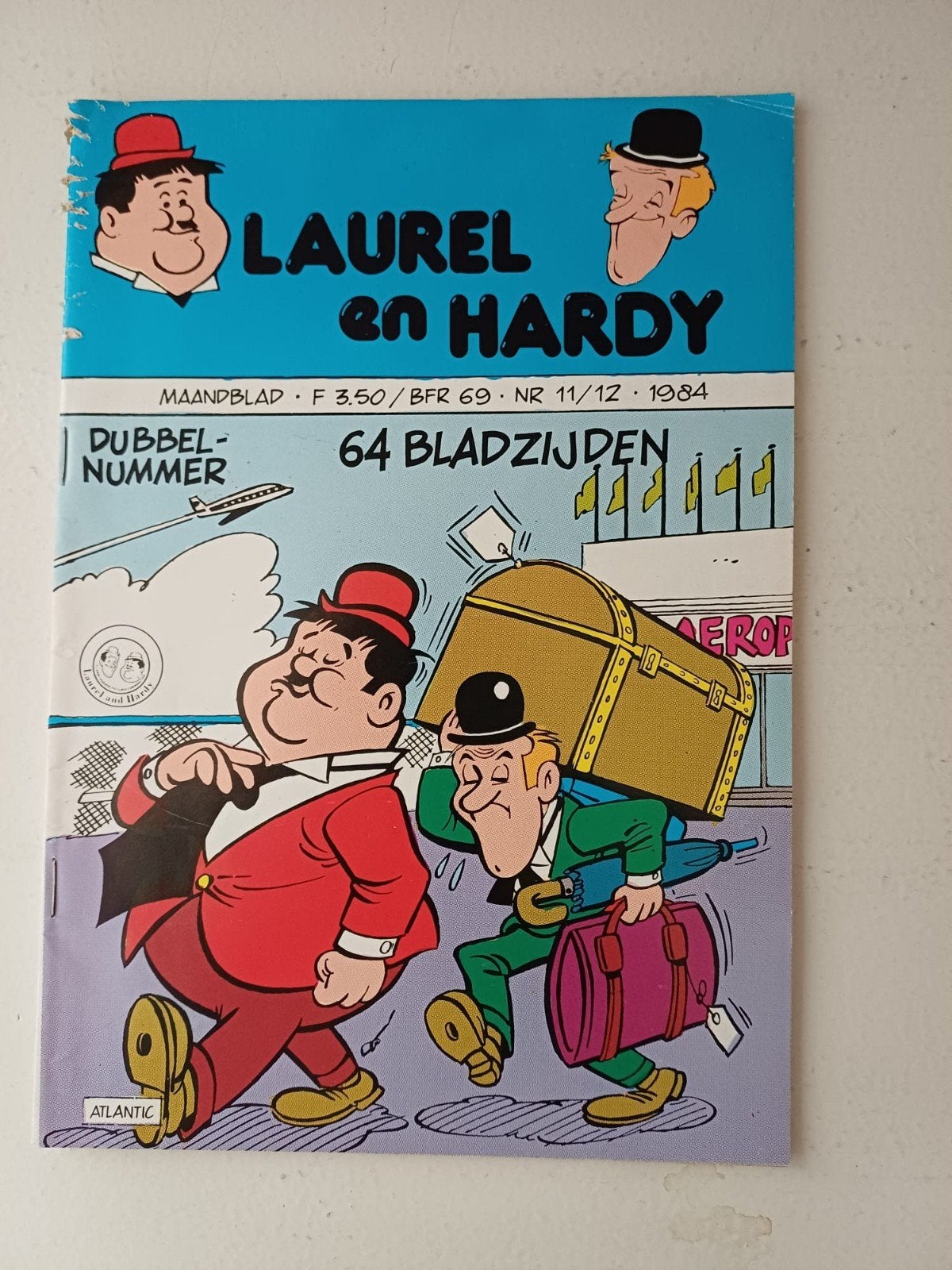 Laurel en Hardy stripboek, Eén stripboek, Ophalen, Gelezen