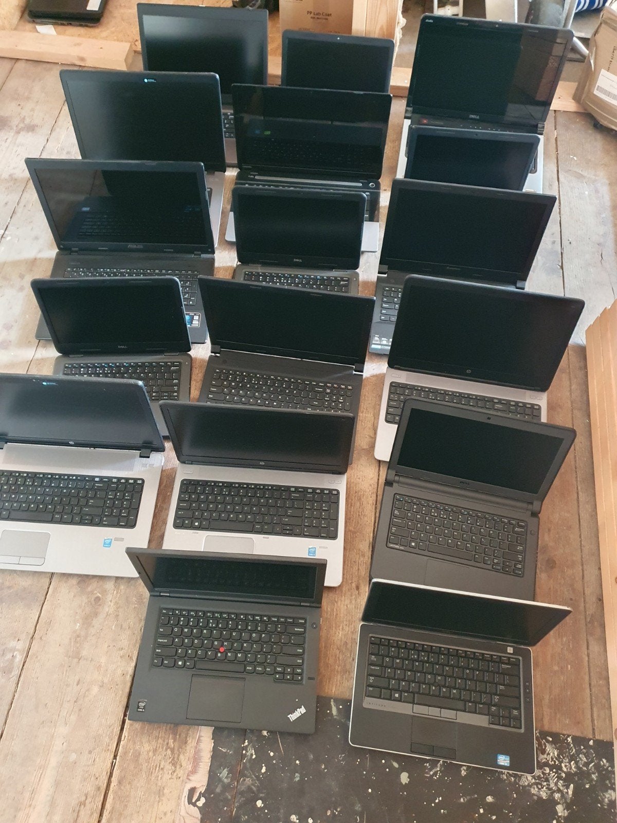 Partij laptop - 17 stuks - werkend - i5 - tot generatie 8, Computers en Software, Windows Laptops, Gebruikt, 17 inch of meer, HDD