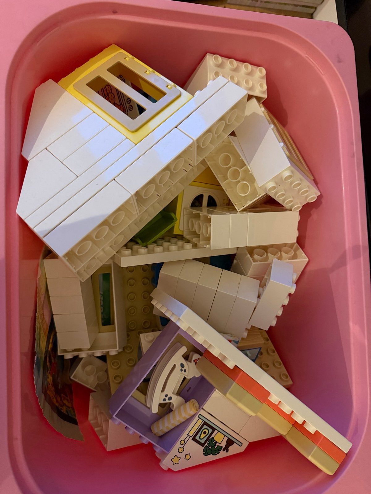 Lego Duplo Poppenhuis met boekje, Ophalen, Gebruikt, Duplo, Complete set