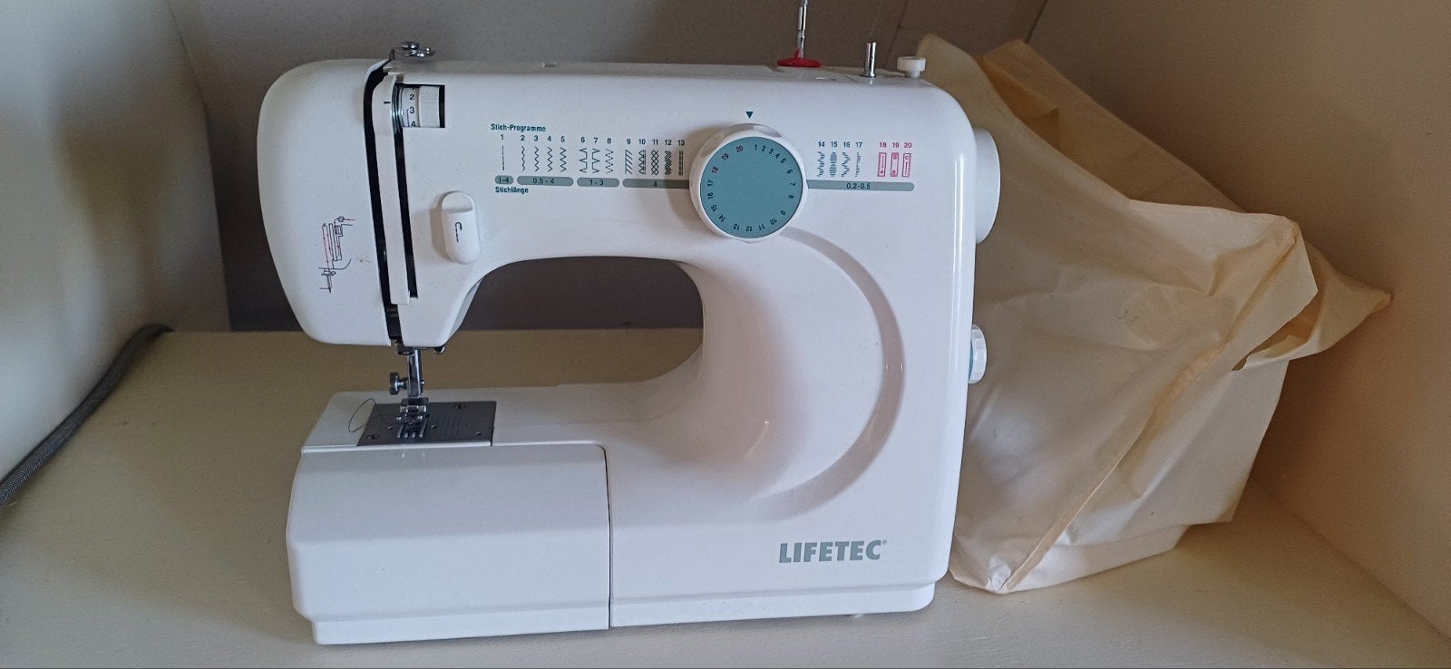 Lifetec Naaimachine - Gebruikt maar goed werkend, Ophalen of Verzenden, Gebruikt, Naaimachine, Overige merken