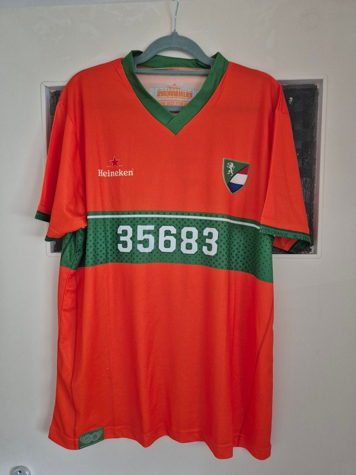 Heineken limited rugnummer shirt, Sport en Fitness, Voetbal, Ophalen of Verzenden, Nieuw, Shirt
