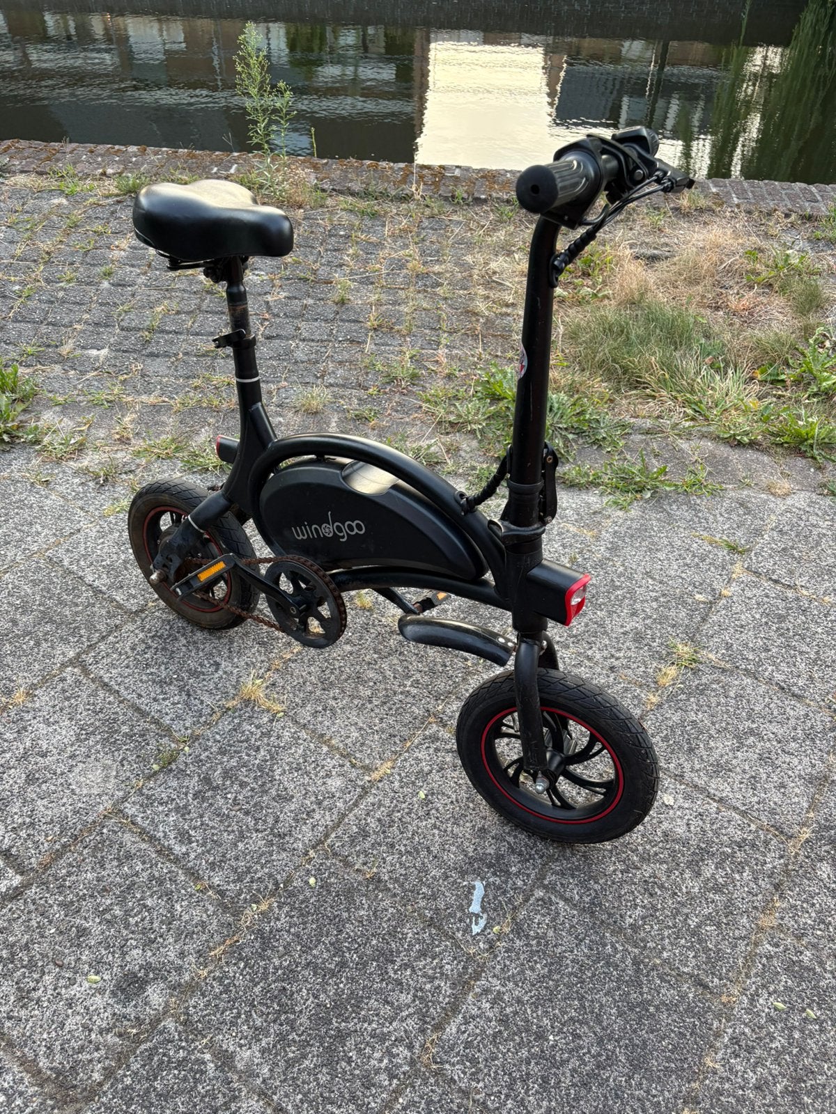 Gehavende/ opknapWindgoo B3 te koop, Fietsen en Brommers, Ophalen, Gebruikt, Schijfrem, 20 inch of meer