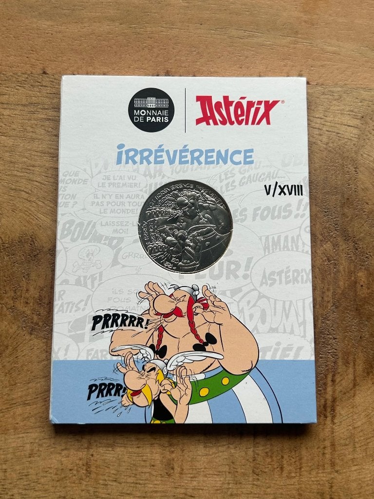 10 euro munt Asterix Irrévérence Monnaie de Paris 2022, Ophalen of Verzenden, Frankrijk, 10 euro