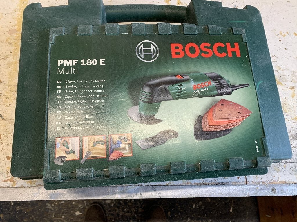 Bosch Multitool PMF180E, Ophalen of Verzenden, Gebruikt, Minder dan 600 watt, Overige typen