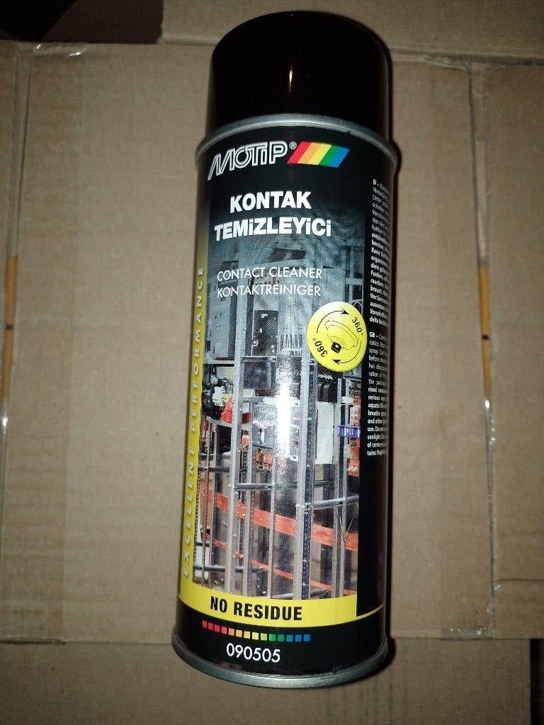 Spuitbussen Motip 400 ml contactreiniger., Ophalen of Verzenden