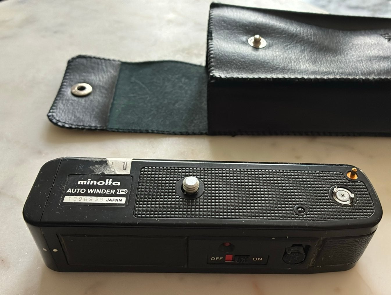 Minolta Auto Winder D in werkende staat, Ophalen of Verzenden, 1960 tot 1980