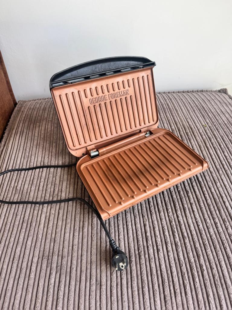 George Foreman grill, Witgoed en Apparatuur, Contactgrills, Ophalen of Verzenden, Zo goed als nieuw