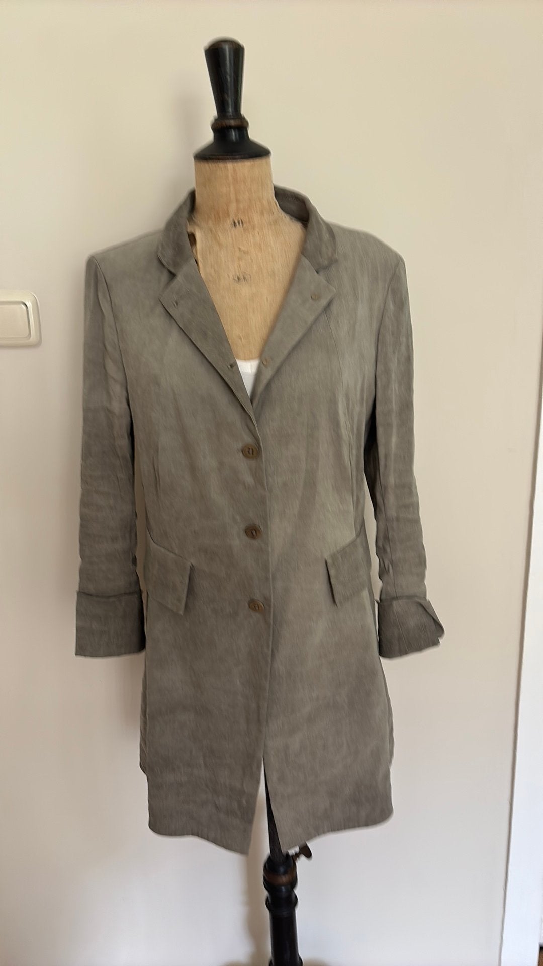 Annette Gortz blazer maat 40 stretch groen nieuwstaat, Verzenden, Zo goed als nieuw, Maat 38/40 (M), Groen