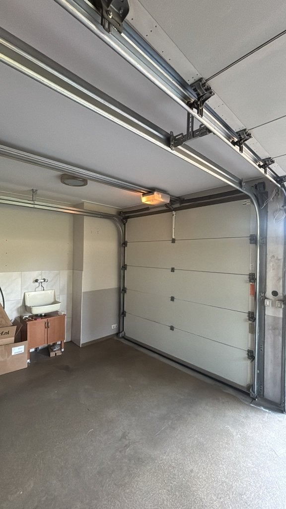 sectionale garagedeur Novoferm, Ophalen, Gebruikt, Garagedeur, Metaal