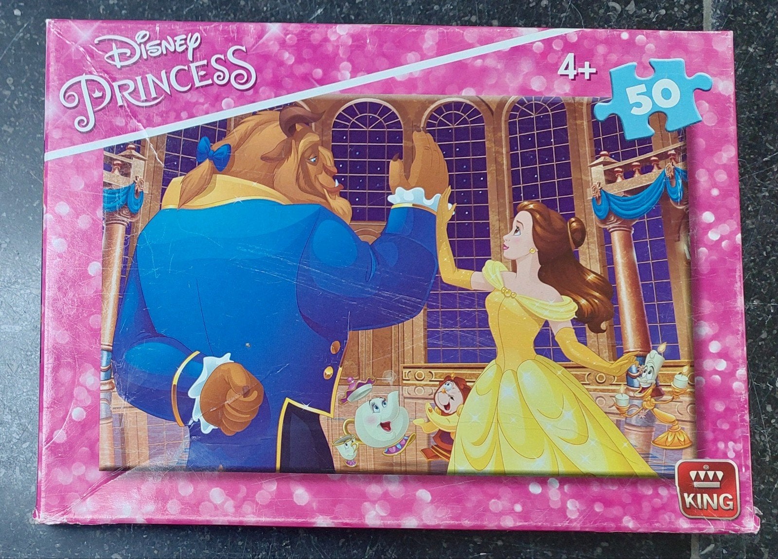 Puzzel Belle en het Beest , 50 stukjes, Ophalen of Verzenden, 10 tot 50 stukjes