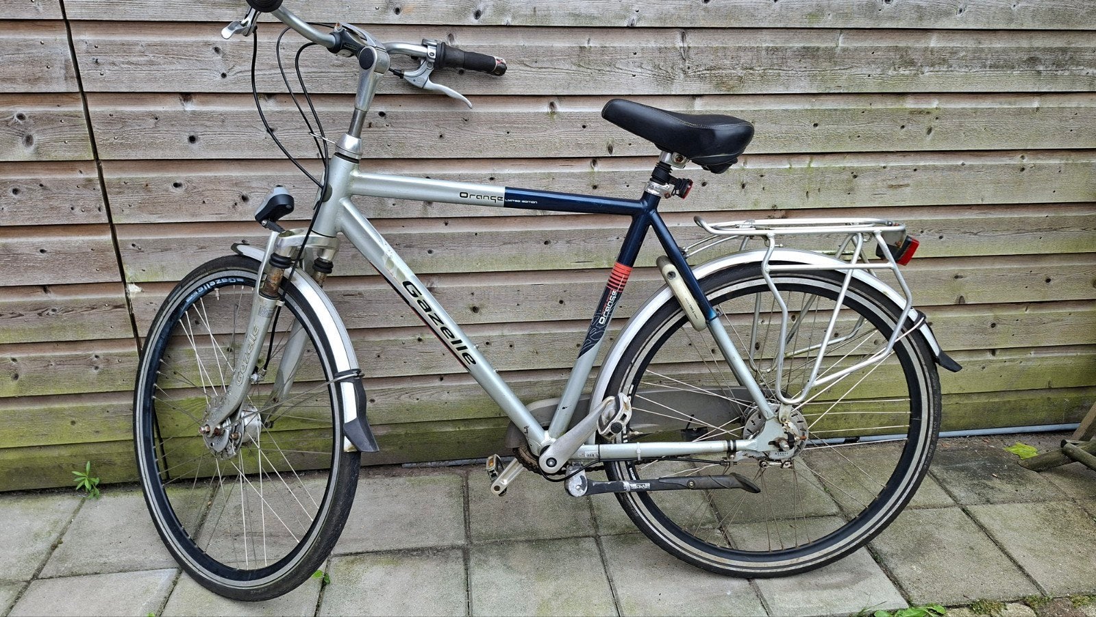 Gazelle Orange herenfiets 28 inch, Ophalen, Gebruikt, Versnellingen, Schijfrem