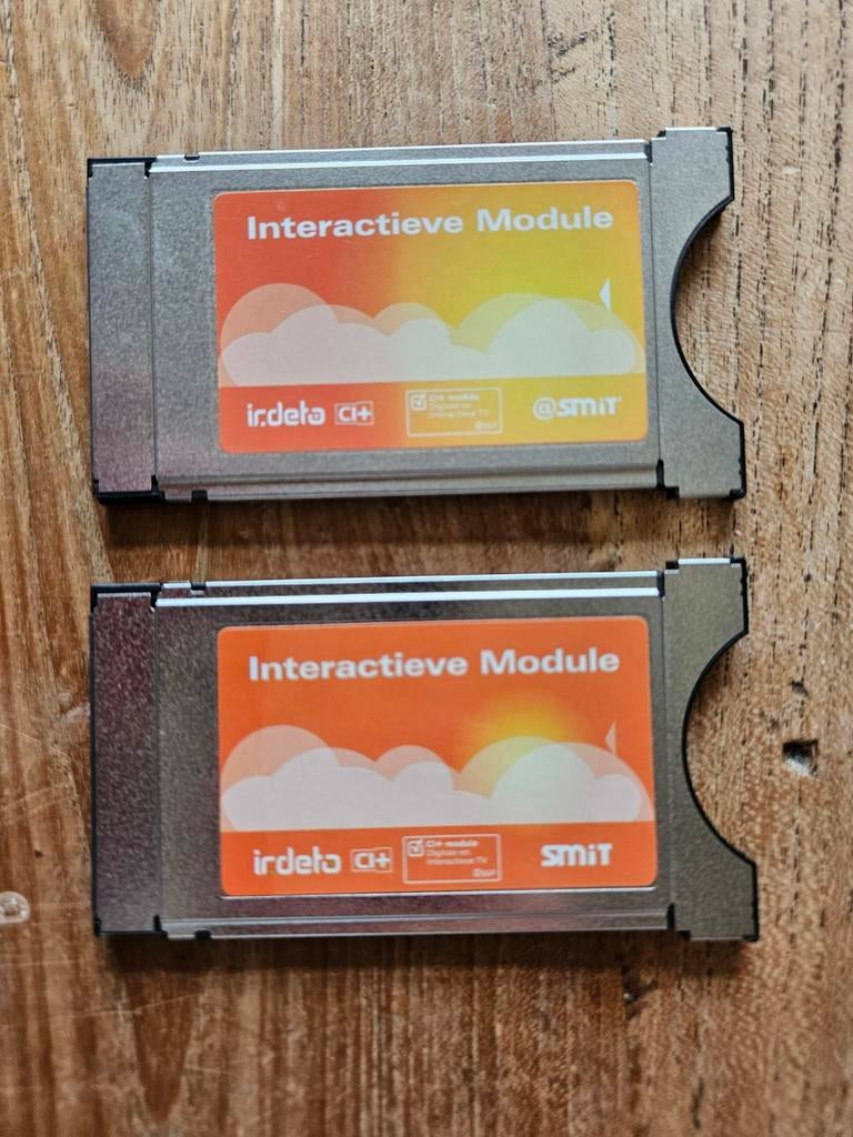2x Irdeto CI+ Interactieve Module SMiT, Ophalen of Verzenden, Gebruikt