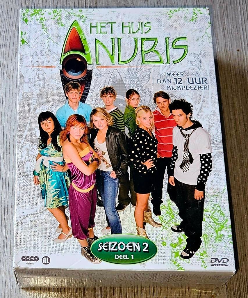 Het Huis Anubis - Seizoen 2 Deel 1 - 4DVD Box, Cd's en Dvd's, Dvd's | Tv en Series, Ophalen of Verzenden