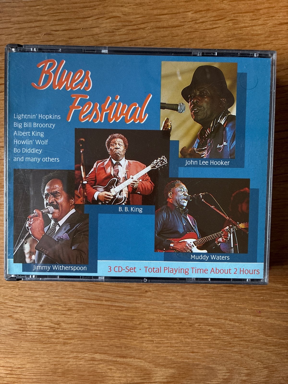 Blues Festival 3 CD-Set - John Lee Hooker, B.B. King e.a., Ophalen of Verzenden, Gebruikt, Blues, Boxset