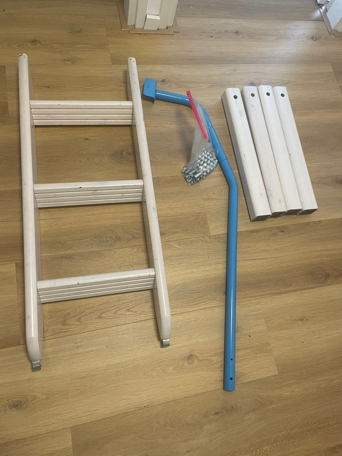 Flexa classic bed verhogingsset halfhoogslaper, Ophalen, Gebruikt, Minder dan 2 meter