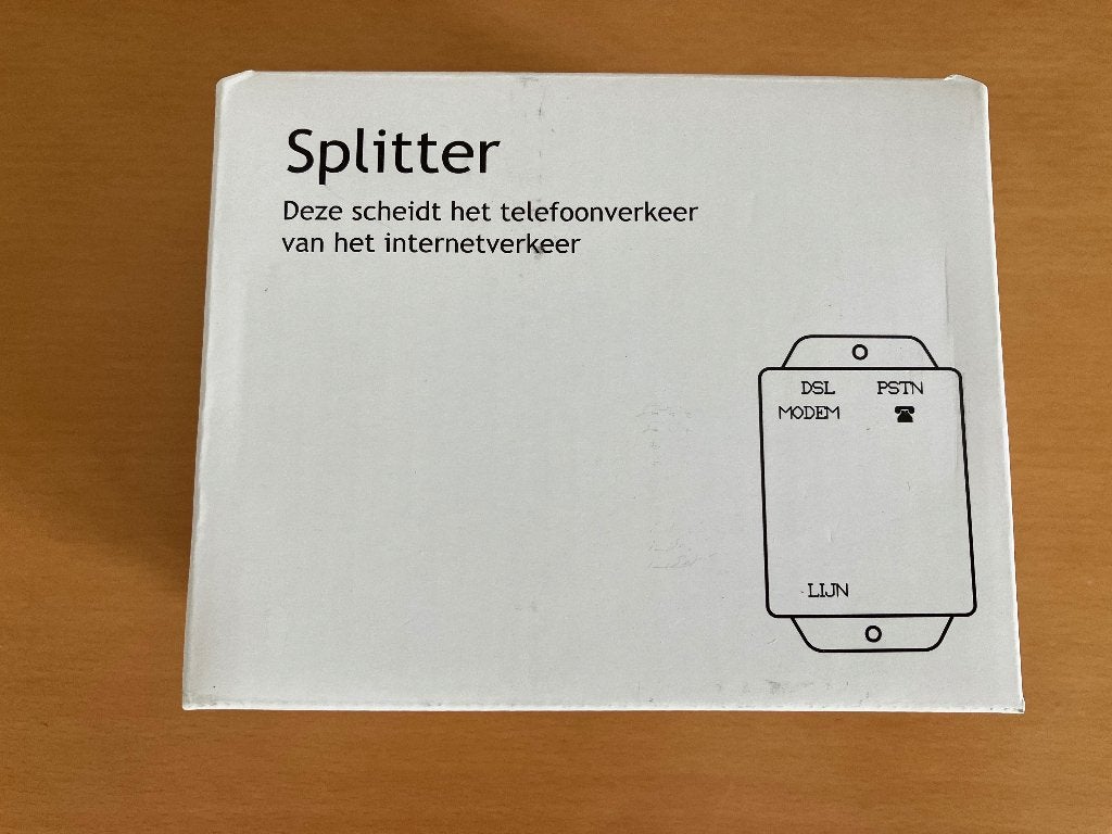 KPN - ADSL Splitter Adapter PSTN (A.C.E.) , Ophalen of Verzenden, Gebruikt
