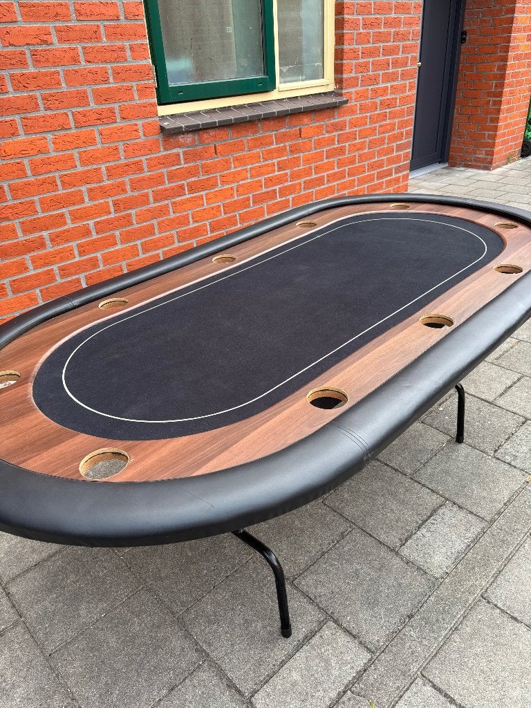 Pokertafel XXL | Casino-uitstraling |  200 x 100 cm, Hobby en Vrije tijd, Vijf spelers of meer, Ophalen, Zo goed als nieuw
