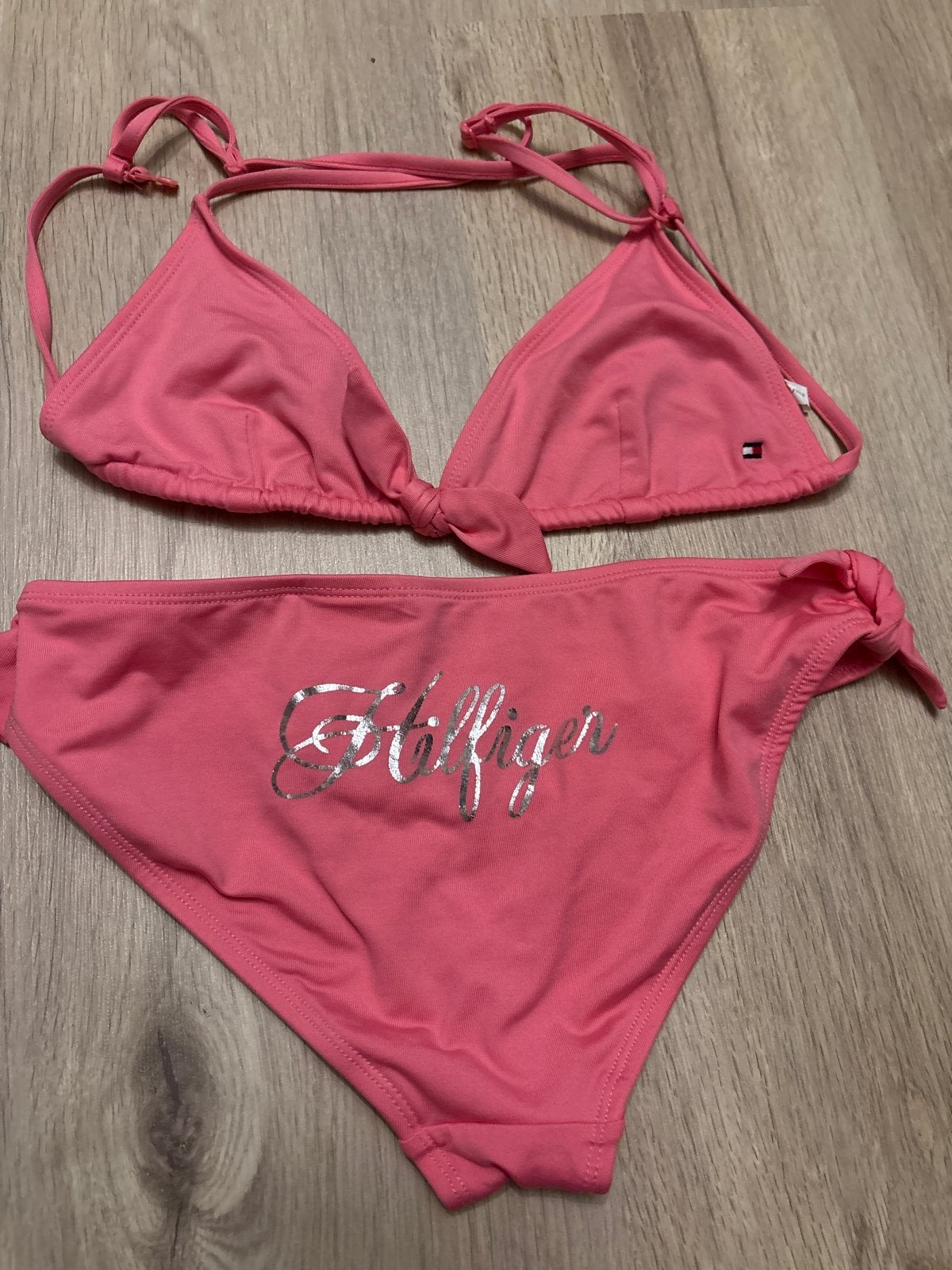 Tommy Hilfiger bikini maat 16 (158-176), Ophalen of Verzenden, Gedragen, Roze, Bikini