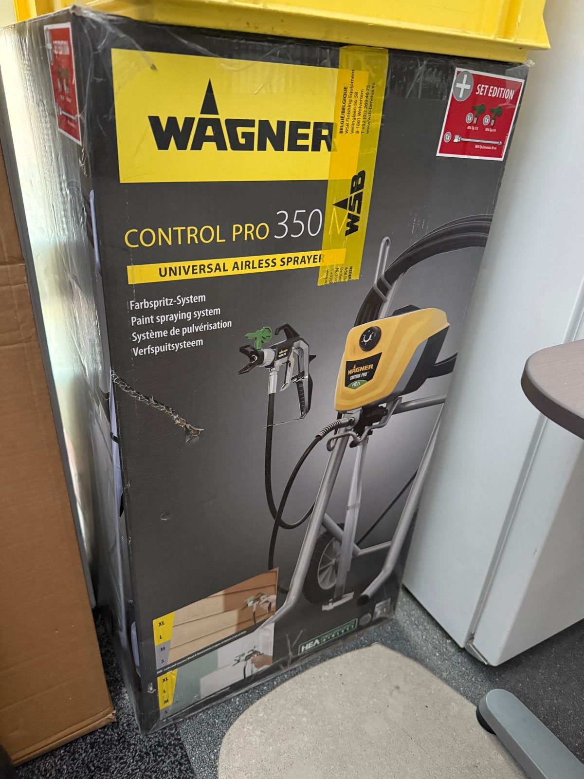 Wagner Control Pro 350 M Verfspuitsysteem Nieuw, Ophalen, Nieuw, Verfspuit of Verfpomp
