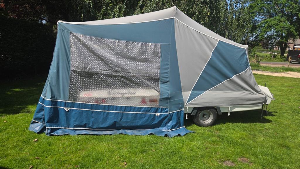 Camp-Let Concorde Compact vouwwagen - 4 persoons, Ophalen, Tot en met 4, Aanwezig, Camp-Let