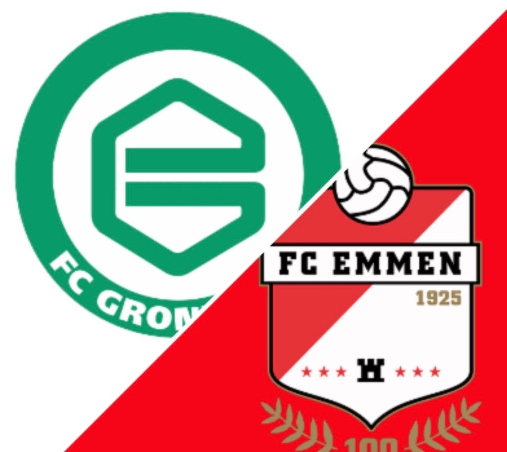 Te koop 2X kaarten FC GRONINGEN – FC EMMEN De bekerwedstrijd, Losse kaart, Twee personen, Oktober