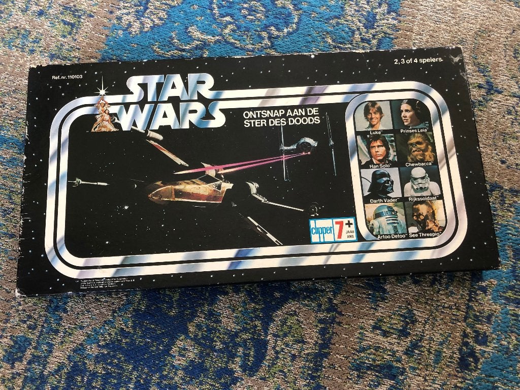 Bordspel Star Wars Ontsnap aan de Ster des Doods - Clipper, Een of twee spelers, Ophalen of Verzenden, Gebruikt, Clipper