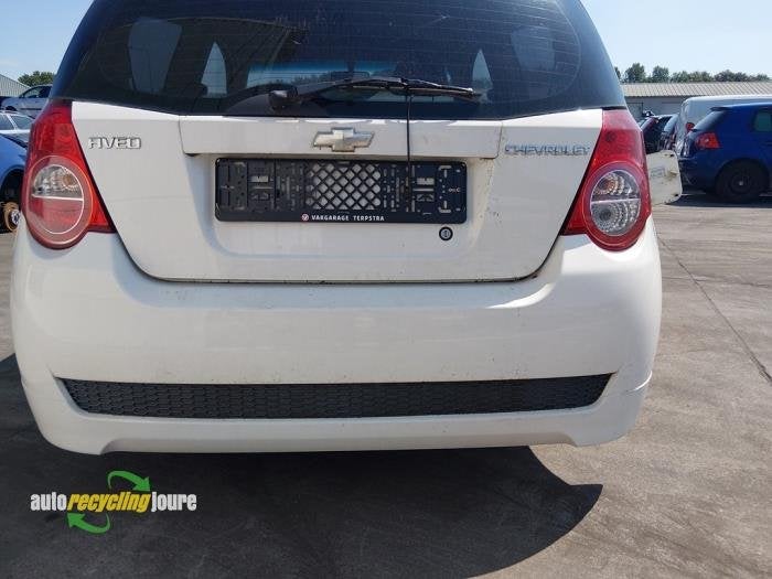 Achterbumper van een Chevrolet Aveo (GAZ), Auto-onderdelen, Gebruikt, -, Bumper, -