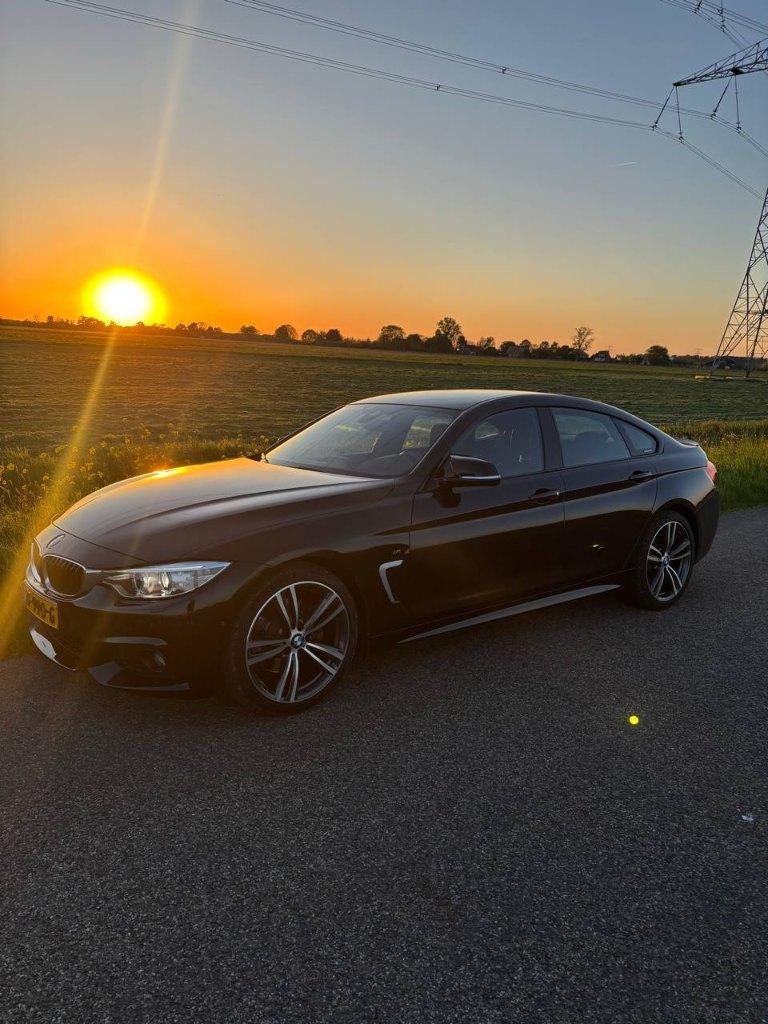 BMW 4-Serie 2.0 430I Gran Coupe AUT 2016 Zwart, Auto's, BMW, Automaat, 1998 cc, Achterwielaandrijving, 252 pk