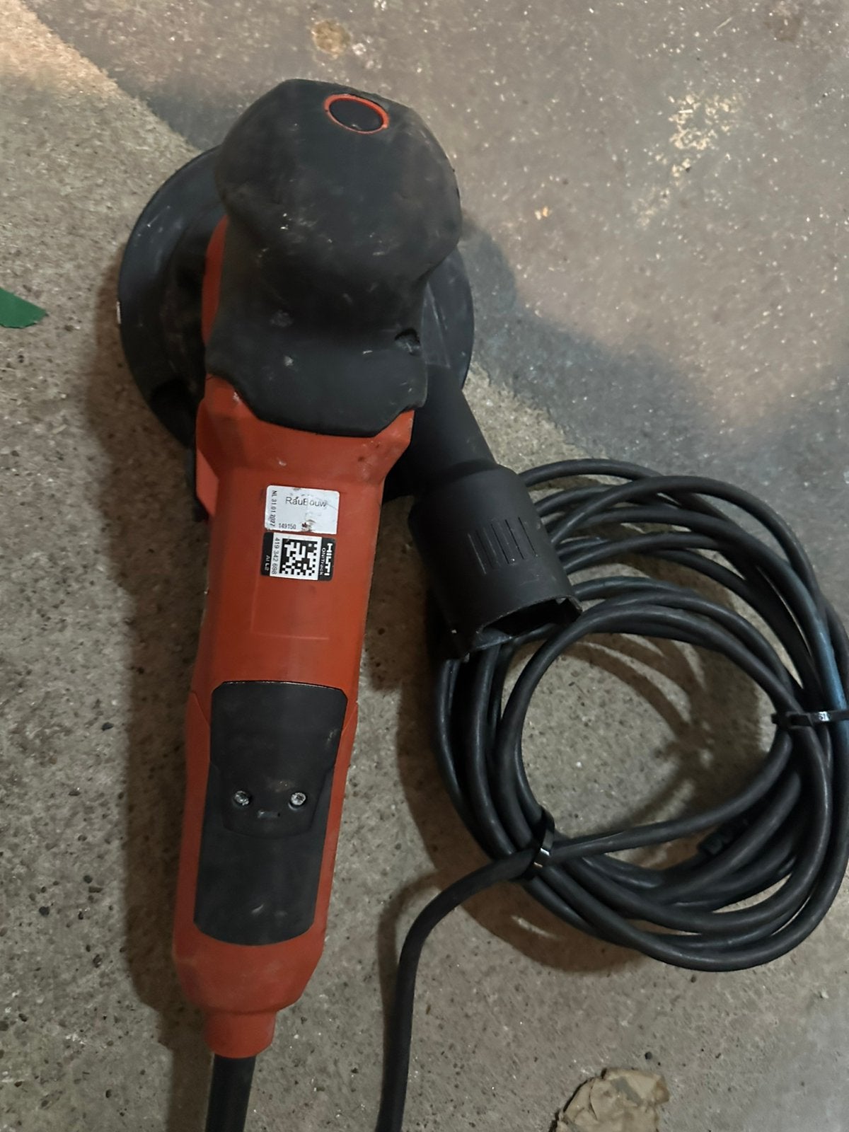DGH 130-BETONSLIJPER, Ophalen of Verzenden, Gebruikt, Minder dan 700 watt, Werkbankslijpmachine