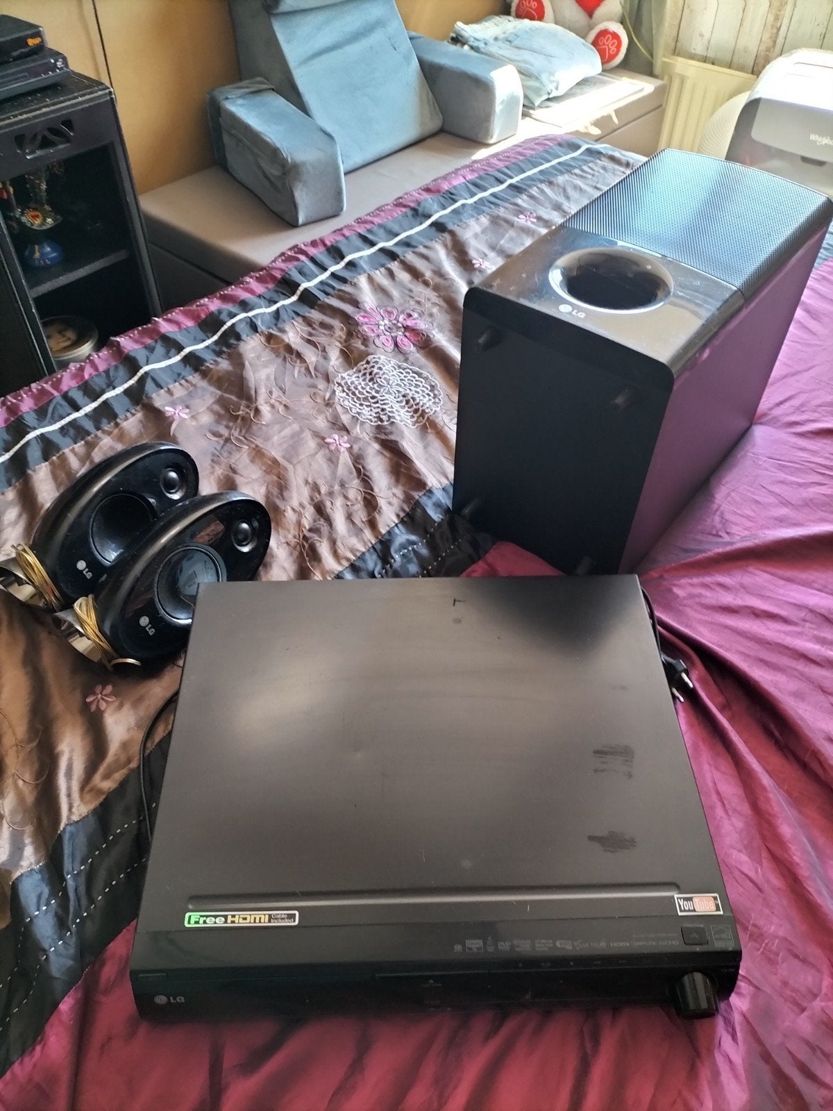 home cinema set, Overige merken, Blu-ray-speler, 70 watt of meer, Ophalen of Verzenden
