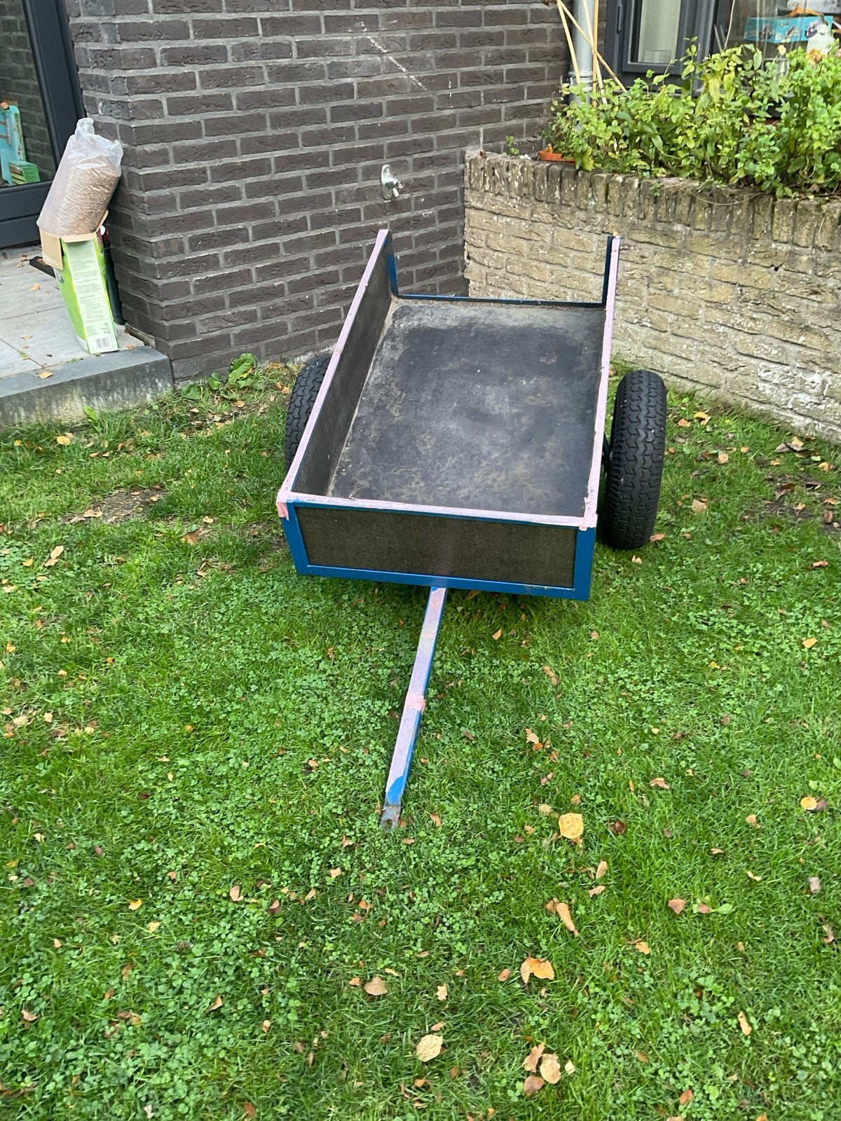 aanhanger voor skelter en ik zal even langs grarage
