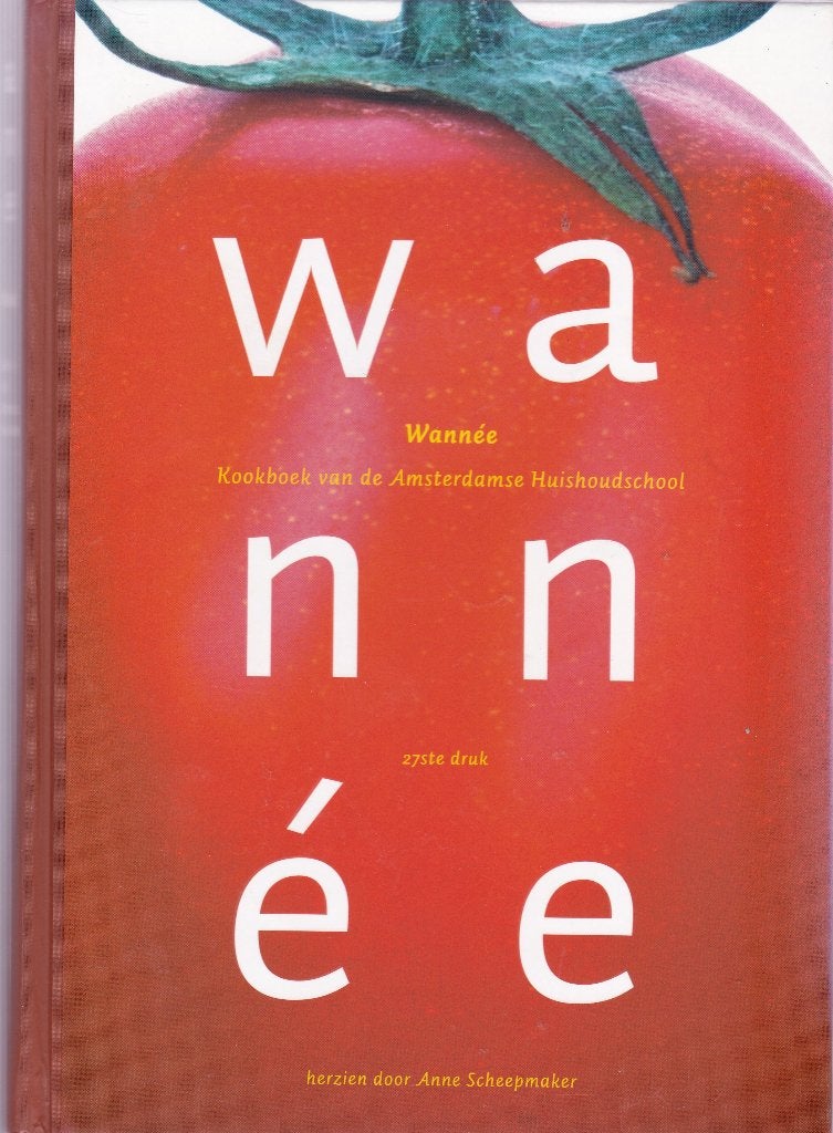 Wannée Kookboek Amsterdamse Huishoudschool, Boeken, Ophalen of Verzenden, Zo goed als nieuw, Nederland en België