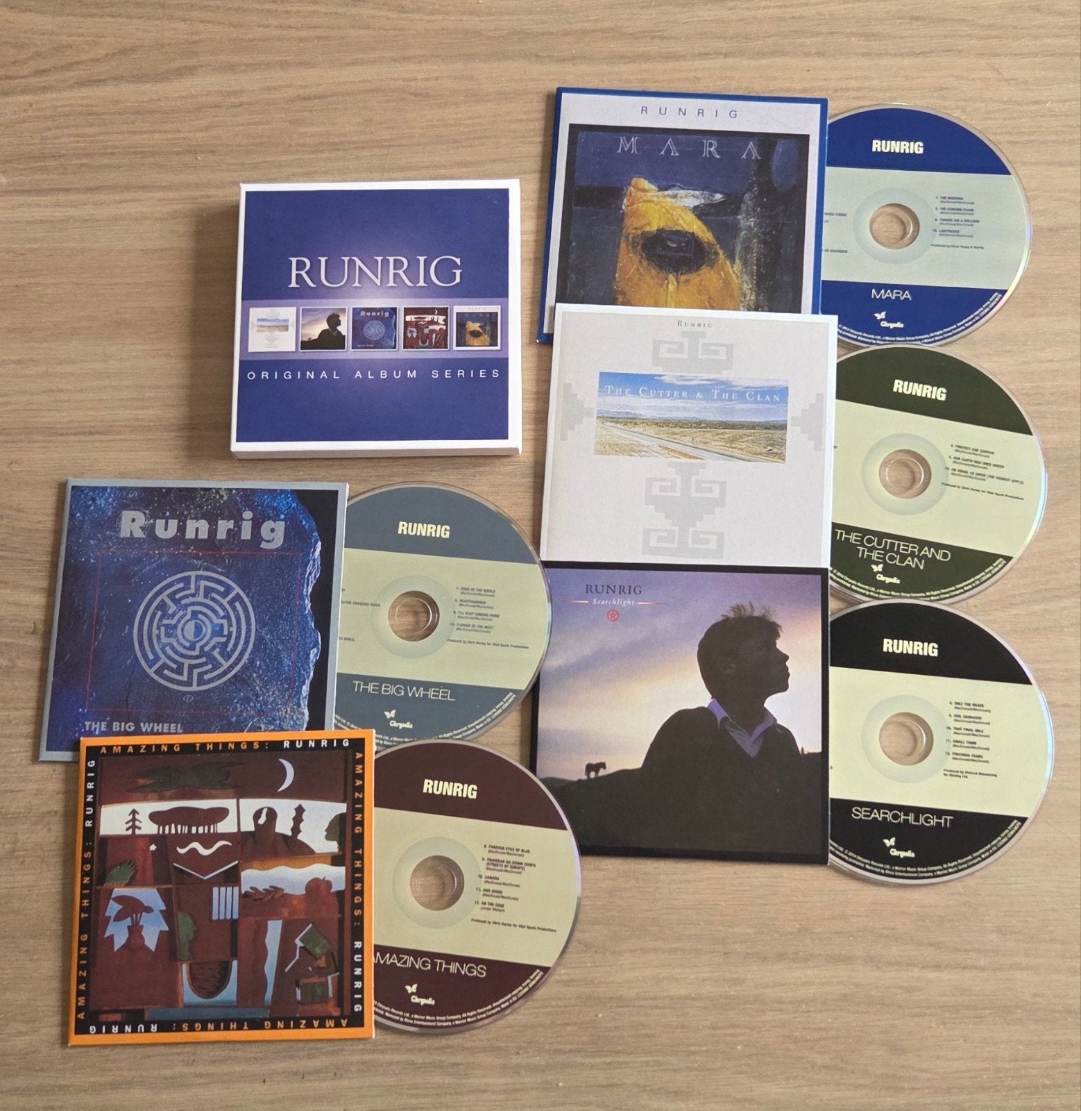 Runrig Original Album Series CD Boxset - 5 Albums, Ophalen of Verzenden, Zo goed als nieuw