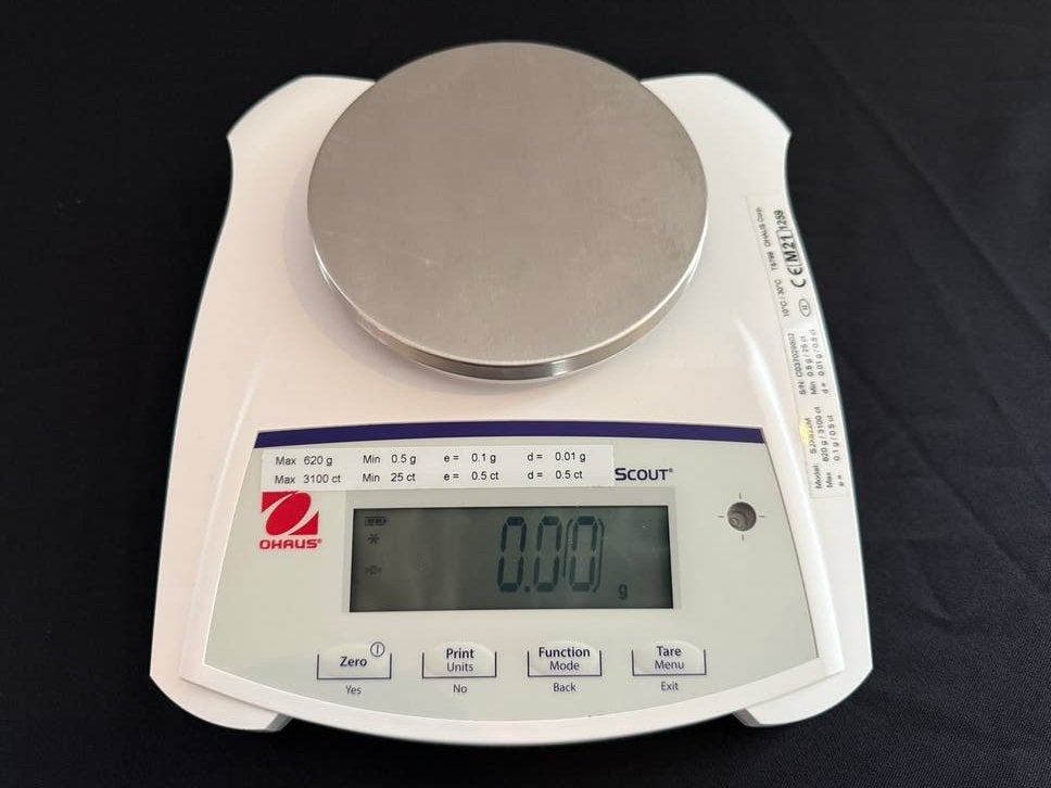 Ohaus Precisieweegschaal SJX622M Geijkt 0,01-620 gram, Ophalen, Zo goed als nieuw, Fijner dan 1 gram, Minder dan 10 kg
