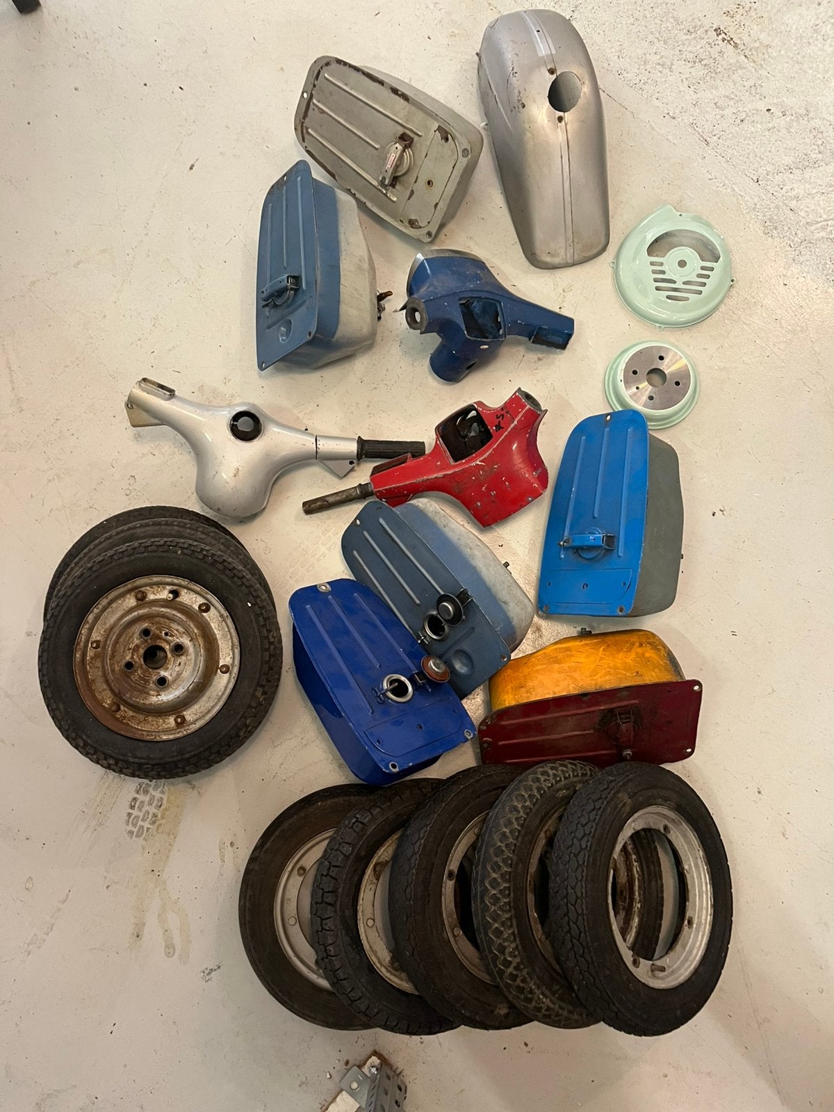 Onderdelen Vespa v50 50r 50special, Ophalen of Verzenden, Gebruikt, Overige typen, Overige merken