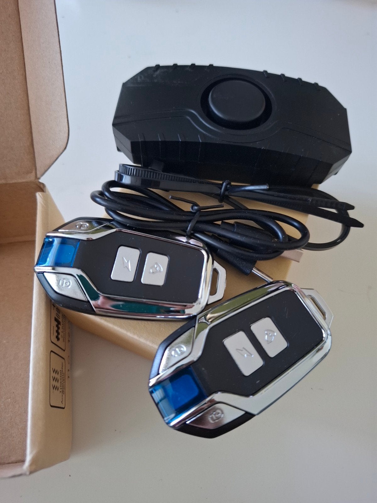 Motor/Fiets Anti-Diefstal Alarm met Afstandsbediening, Ophalen of Verzenden, Nieuw